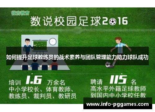 如何提升足球教练员的战术素养与团队管理能力助力球队成功